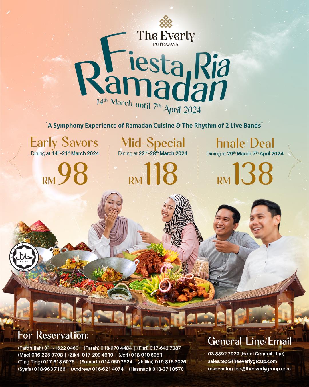 Top 10 Best Buffet Ramadan in Putrajaya 2024 4 The Everly Hotel Putrajaya