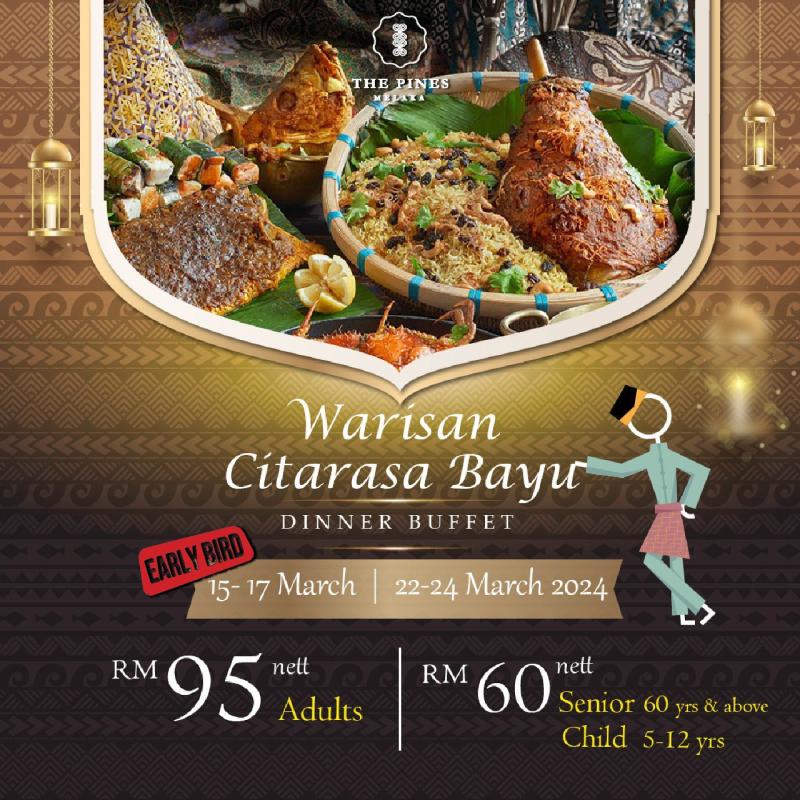 10 Bufet Ramadan Terbaik di Melaka 2024 14 The Pines Melaka