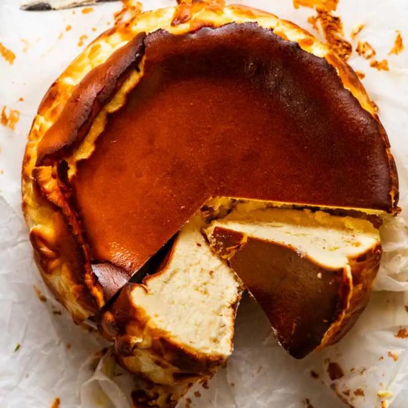 Top 10 Best Mother’s Day Cake Recipes in Malaysia 2024 7 Basque Burnt Cheesecake