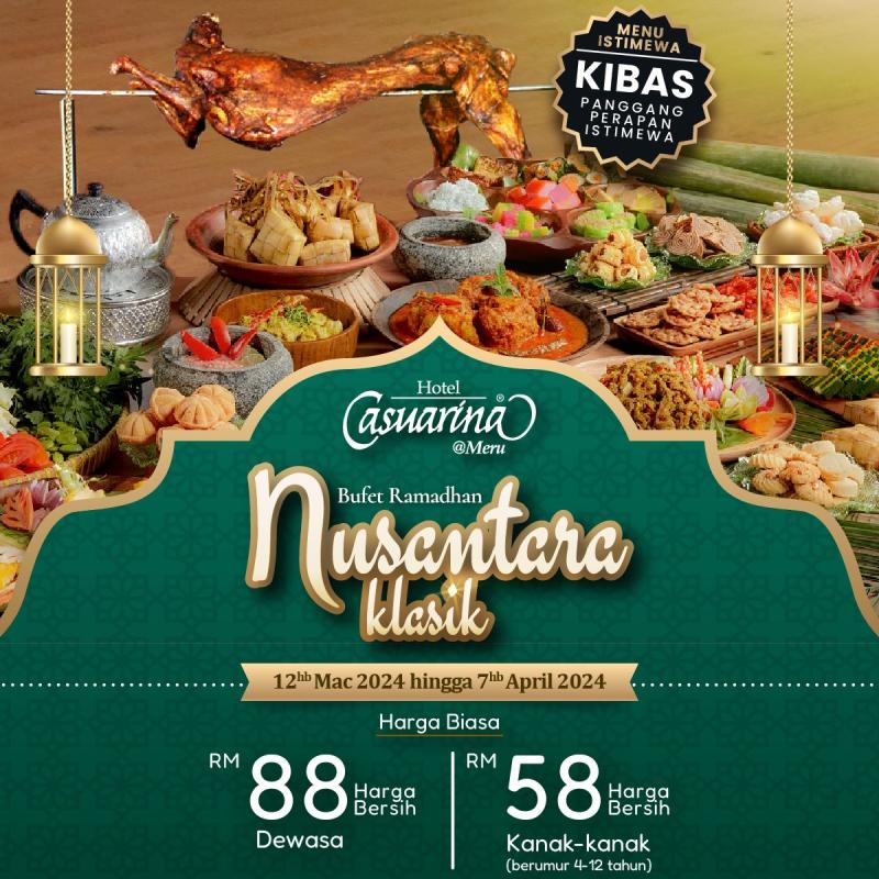 Top 10 Best Buffet Ramadan in Perak 2024 6 Casuarina @ Meru