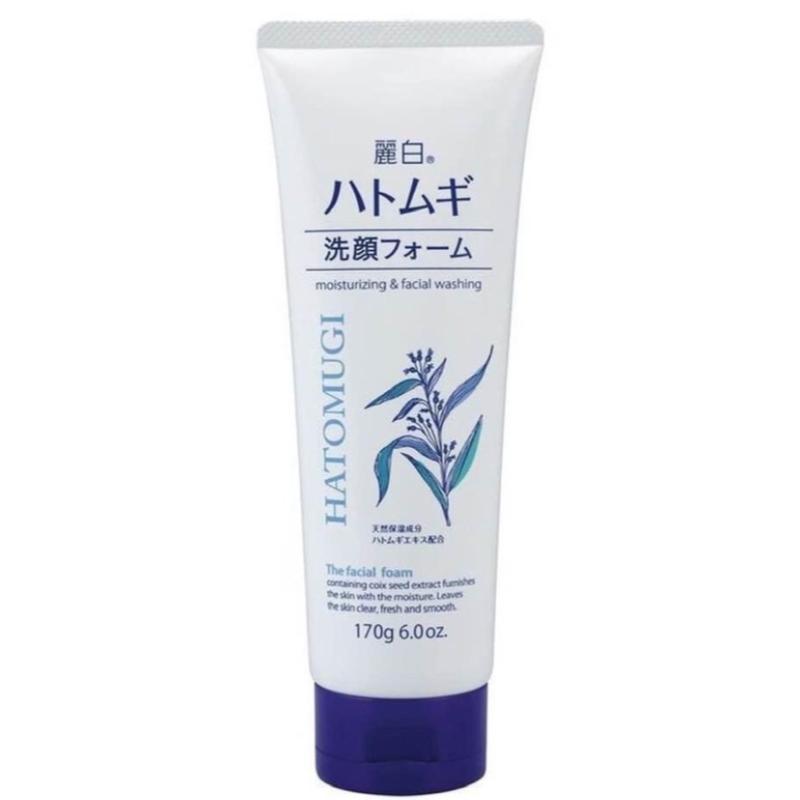 Top 10 Best Japanese Facial Cleansers for Sensitive Skin in Malaysia 2025 10 Hatomugi Cleansing Foam