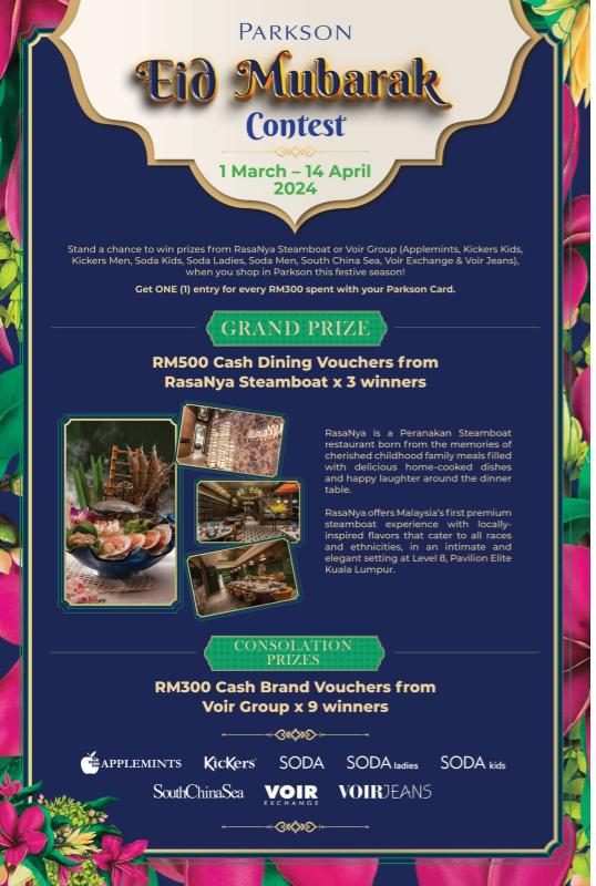 27 Best Hari Raya 2024 Sales You Need To Check Out! 25 Parkson e1712029112710