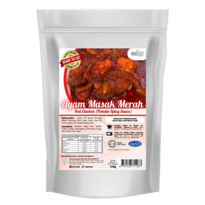 Top 10 Best Raya Instant Meals in Malaysia 2025 8 RKGFood Chicken in Spicy Tomato Sauce Ready to Eat