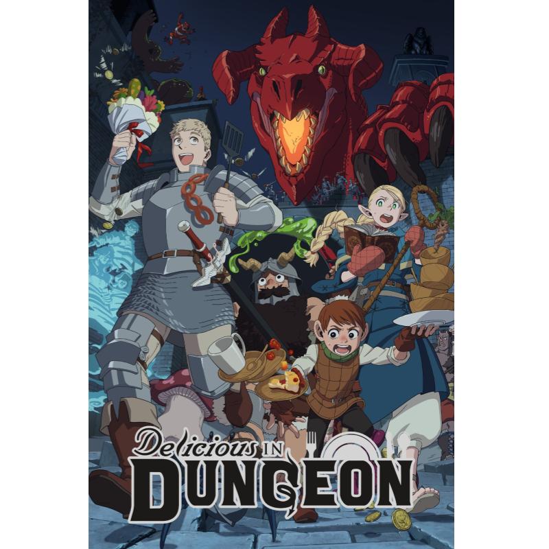 10 Siri Netflix Baharu Terbaik di Malaysia 2024 4 Delicious in Dungeon
