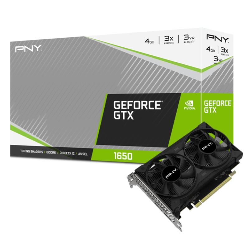 Top 8 Best Budget Graphic Cards Under RM1500 in Malaysia 2025 2 PNY GeForce GTX 1650 4GB GDDR6 Dual Fan