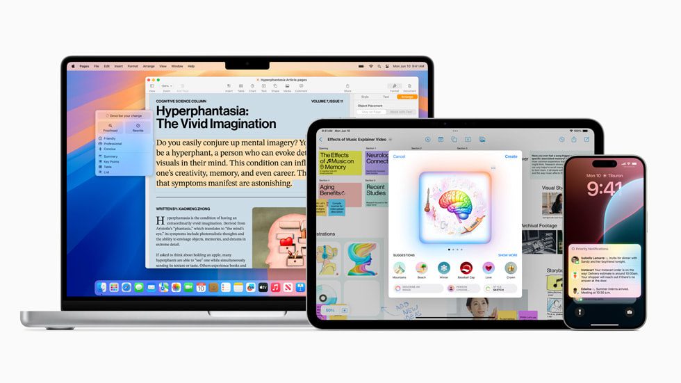 Memperkenalkan Apple Intelligence Untuk iPhone, iPad dan Mac 1 Apple Intelligence For iPhone iPad And Mac
