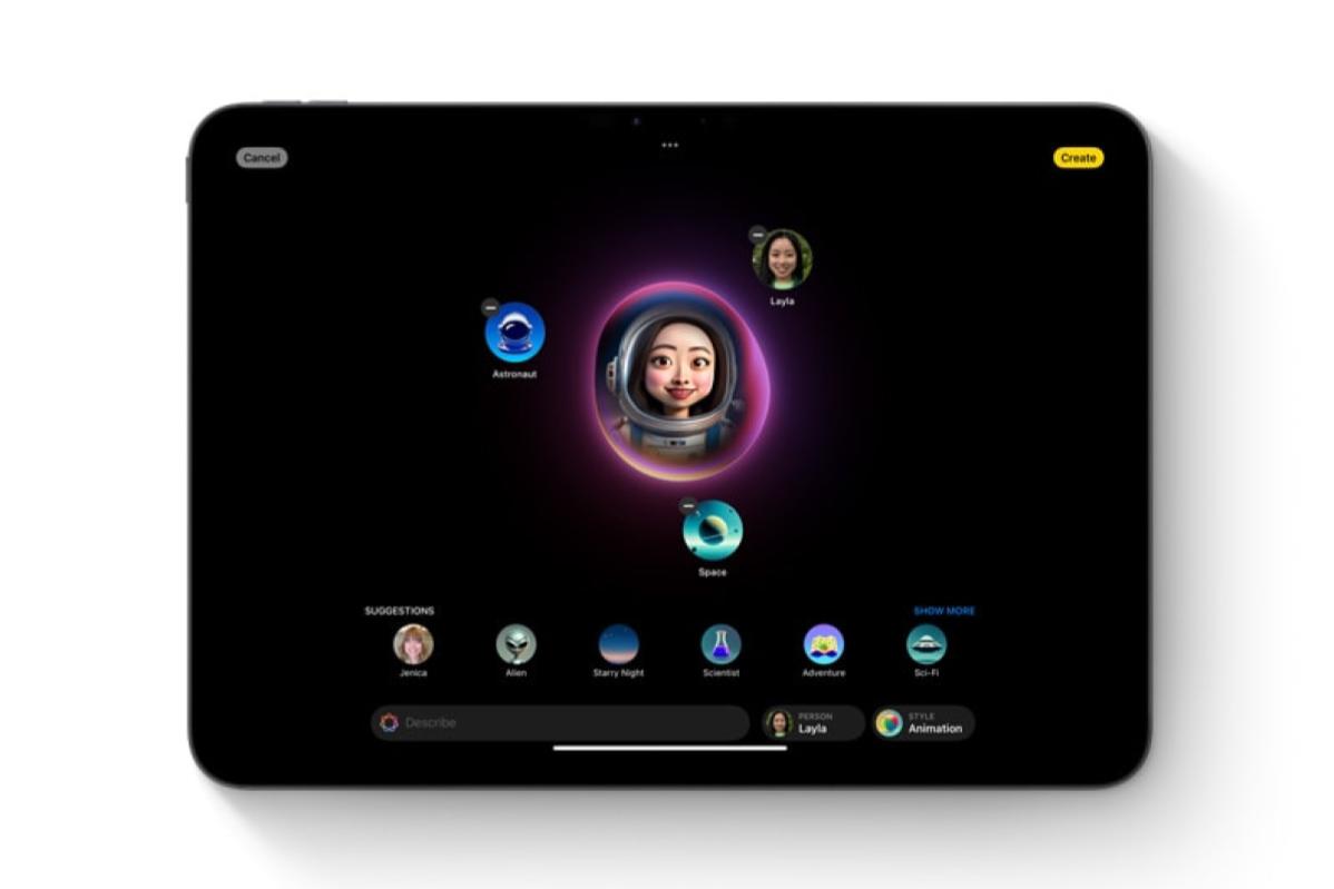 Memperkenalkan Apple Intelligence Untuk iPhone, iPad dan Mac 6 Image Playground 1