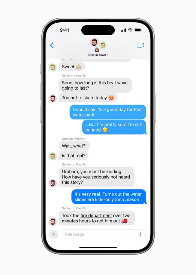 Apple iOS 18: Kenali Keluaran Perisian iPhone Terkini 7 Messages Features 1