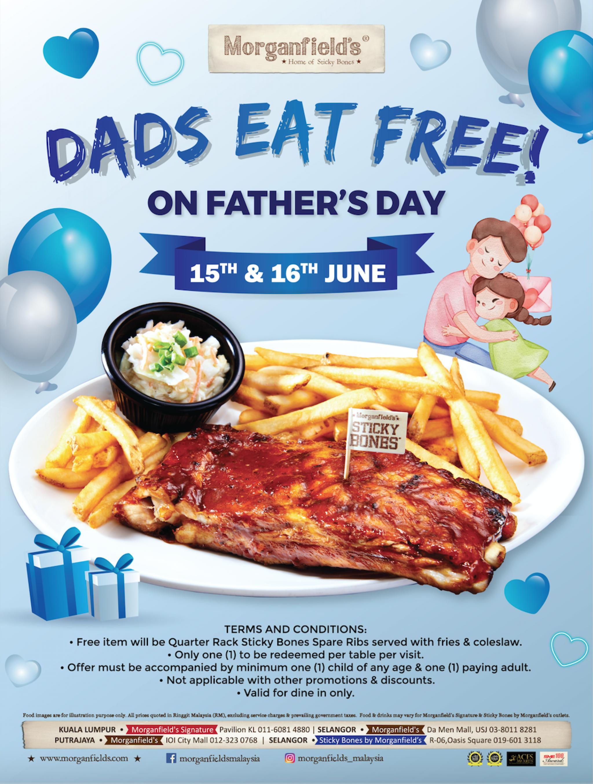 Don’t Miss Out These 20 Father's Day Promotions in Malaysia 2024 2 Morganfields