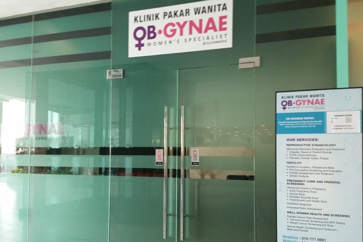 10 Klinik Pakar Wanita Terbaik di KL & Selangor 2025 16 OB GYNAE Womens Specialist is a gynecologist near me offering specialized womens health care