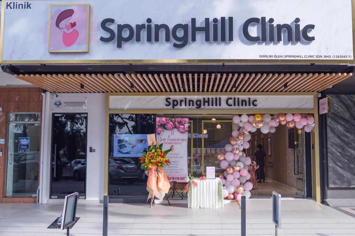 10 Klinik Pakar Wanita Terbaik di KL & Selangor 2025 8 SpringHill Clinic TTDI is a women specialist clinic offering comprehensive Obstetrics Gynaecology
