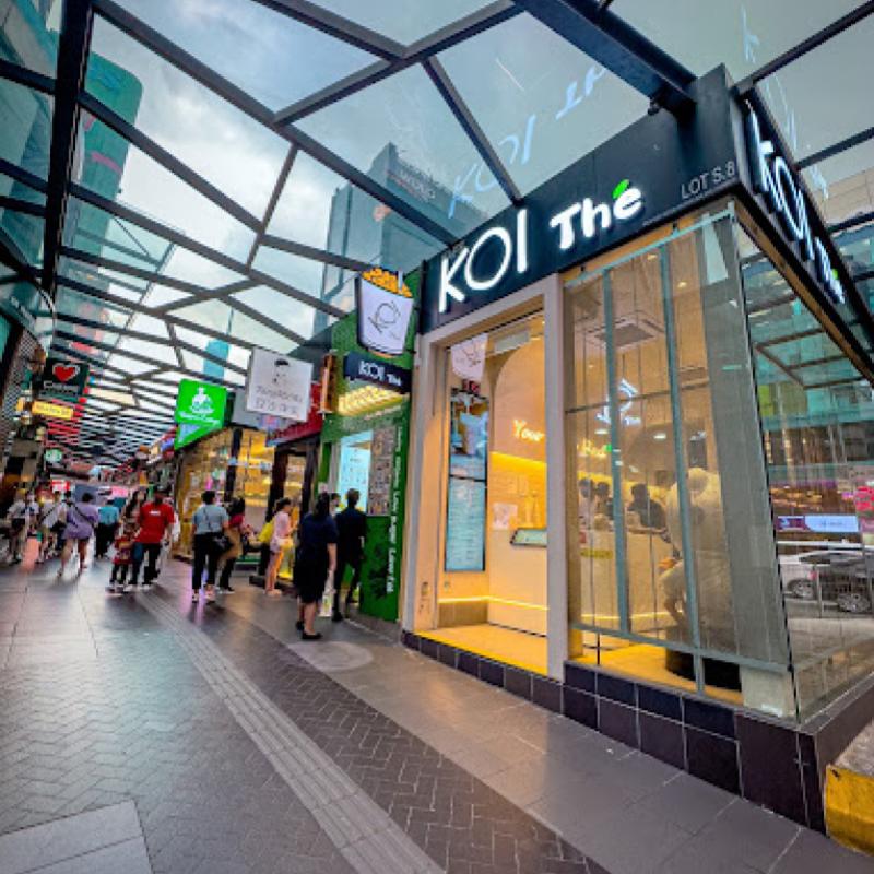 10 Kedai Teh Moden Terbaik di Malaysia 2025 12 KOI The Bukit Bintang