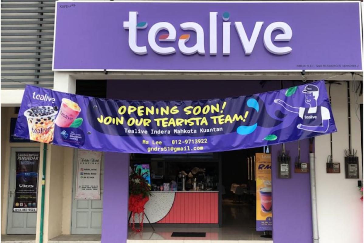 10 Kedai Teh Moden Terbaik di Malaysia 2025 10 Tealive Indera Mahkota