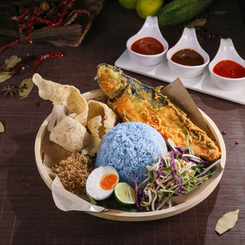 grai nasi kerabu ikan