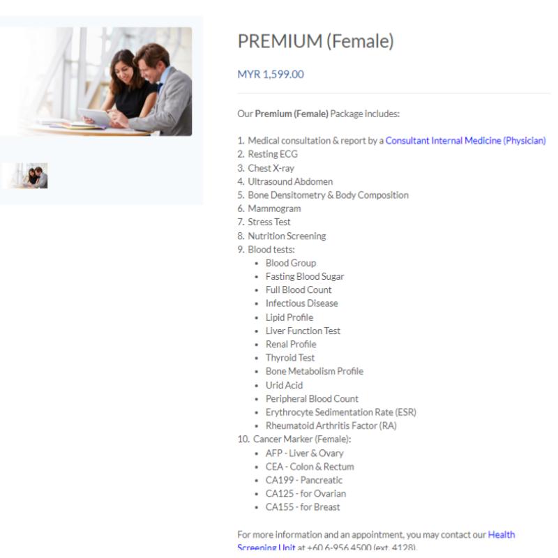 Top 10 Best Women’s Health Screening Packages in Johor 2025 15 KPJ Bandar Maharani Specialist Hospital