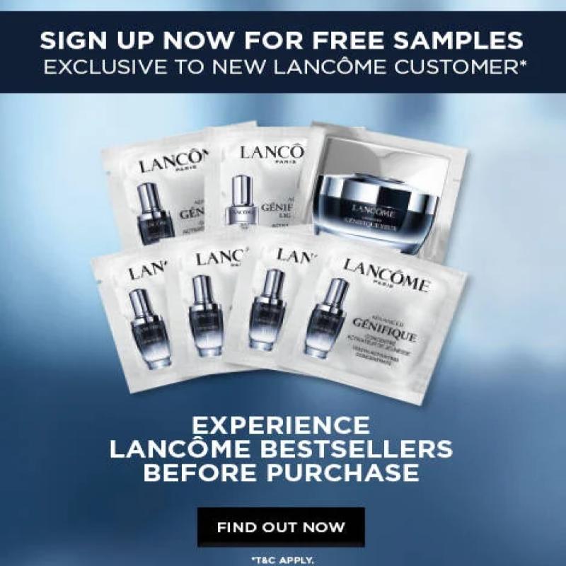 Top 21 Best Free Skincare & Perfume Samples To Redeem in Malaysia 2025 9 Lancome