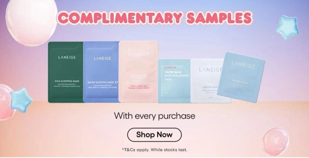 Top 21 Best Free Skincare & Perfume Samples To Redeem in Malaysia 2025 17 Laneige 1 e1728447146768