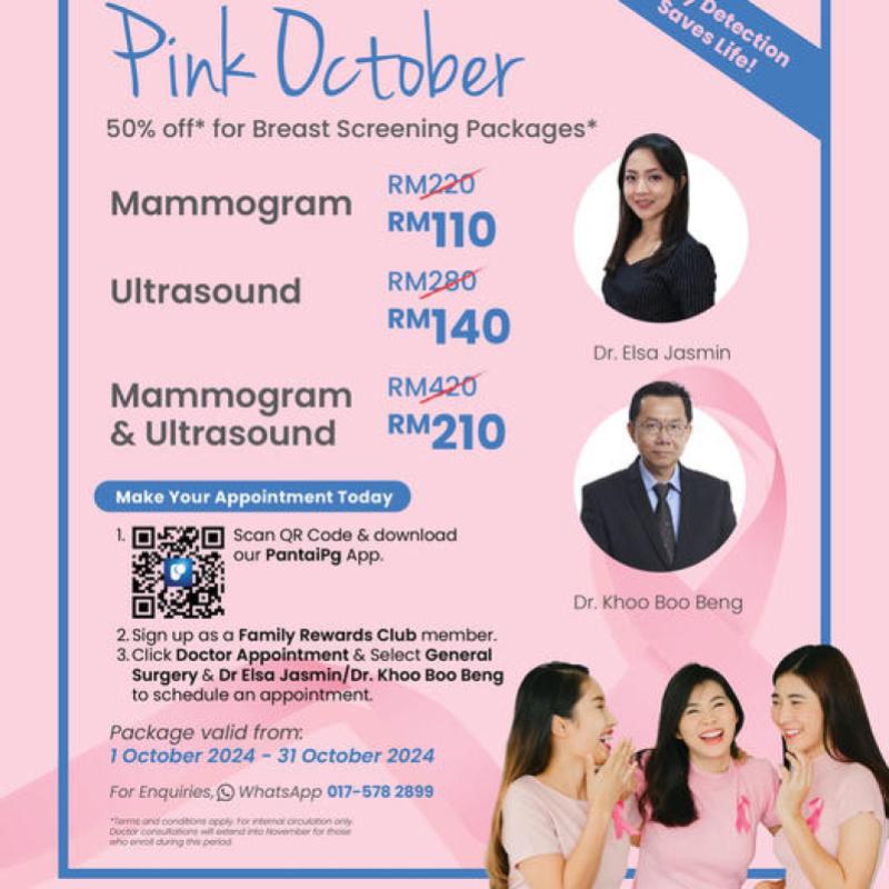 Top 10 Best Women’s Health Screening Packages in Malaysia 2025 9 Pantai Hospital Penang