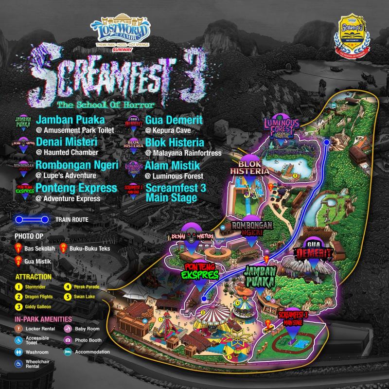 Top 11 Best Haunted Houses During Halloween in Malaysia 2024 9 Screamfest 3 Lost World Of Tambun 1