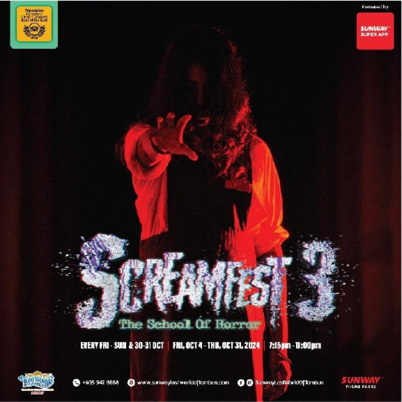 Top 11 Best Haunted Houses During Halloween in Malaysia 2024 8 Screamfest 3 Lost World Of Tambun
