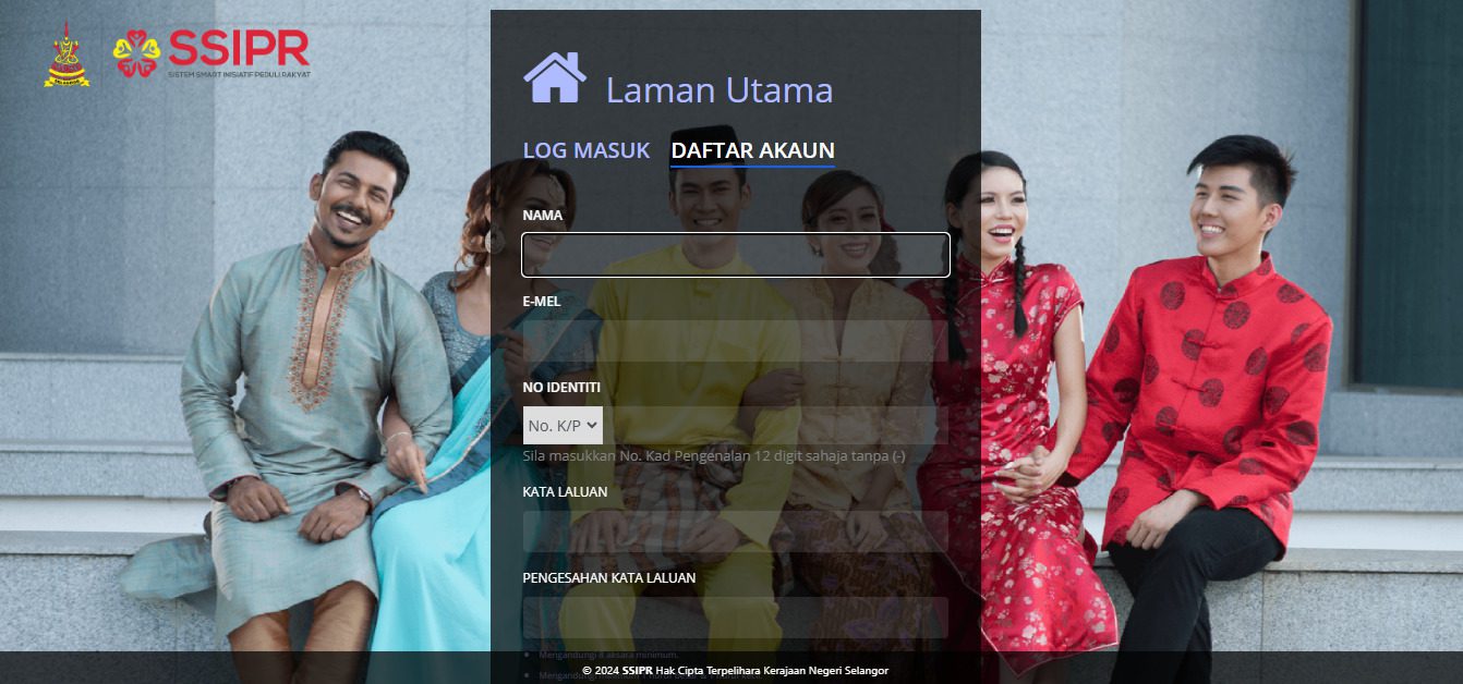 How To Apply For Free Water Initiative By Air Selangor | News 5 Click on ‘Daftar Akaun or ‘Register Account. Fill in your details eg name email address IC number and designated password