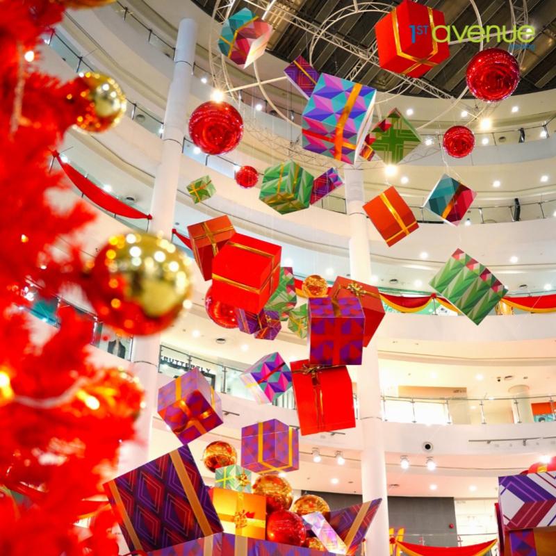 Top 7 Best Christmas Mall Decorations to Visit in Penang 2024 6 1st Avenue Mall 1