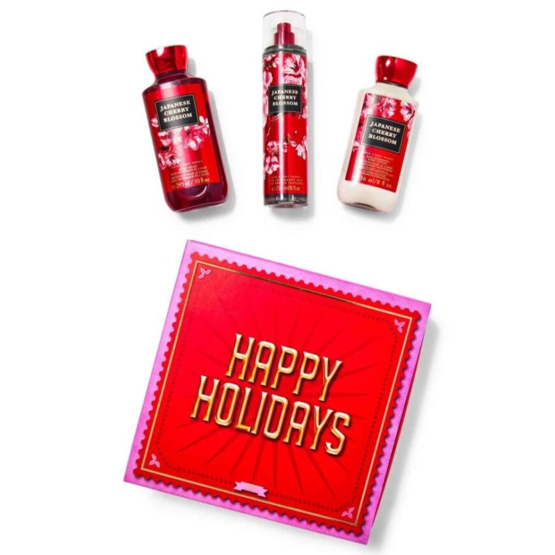 Top 10 Best Christmas Perfume Gift Sets in Malaysia 2024 9 Bath Body Works Japanese Cherry Blossom