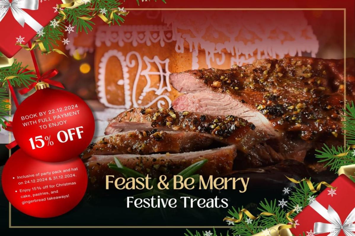 Top 8 Best Christmas Dinner Buffets in Johor 2024 17 Christmas Day Buffet Dinner Thistle Johor Bahru 1