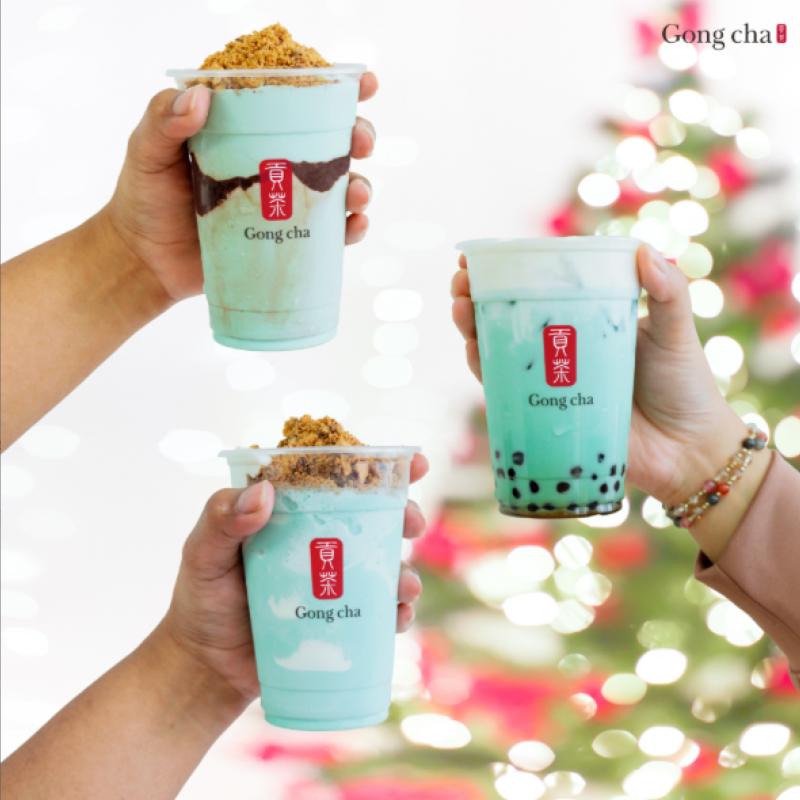 Top 6 Best Christmas Themed Drinks You Must Try in Malaysia 2024 6 Gong Cha Mint Series