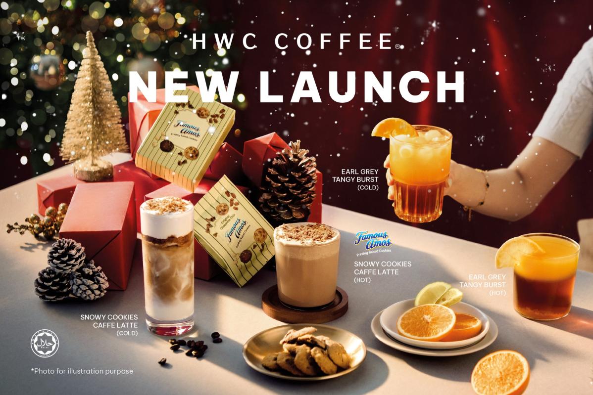 Top 6 Best Christmas Themed Drinks You Must Try in Malaysia 2024 5 HWC Coffee Cookie in The Cup