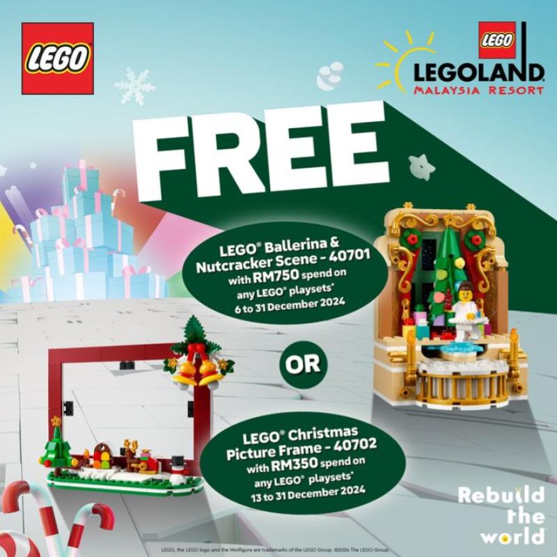 Christmas Promotions 2024 That You Should Not Miss! 25 Lego 1