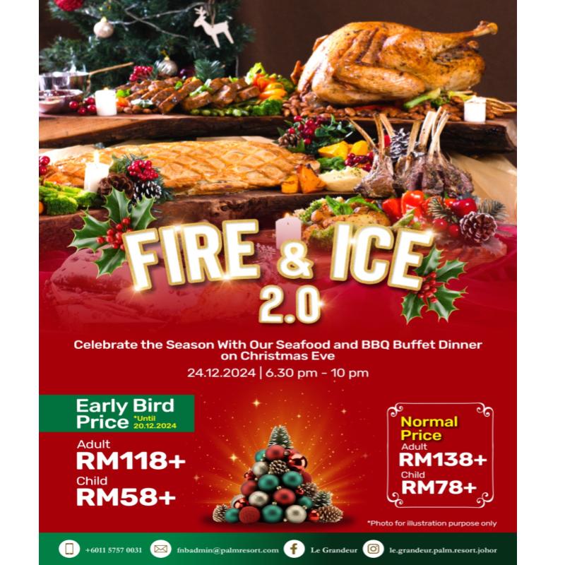 Top 8 Best Christmas Dinner Buffets in Johor 2024 9 Seafood and BBQ Buffet Le Grandeur Palm Resort Johor 1