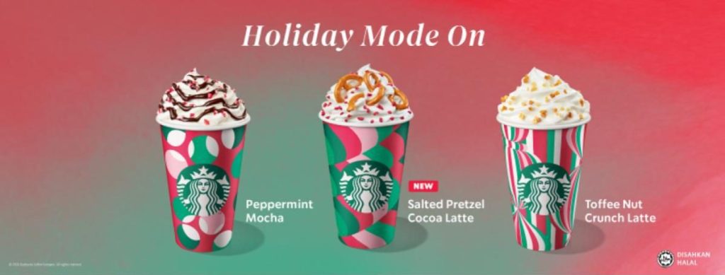 Top 6 Best Christmas Themed Drinks You Must Try in Malaysia 2024 2 Starbucks Holiday Series e1733114872417