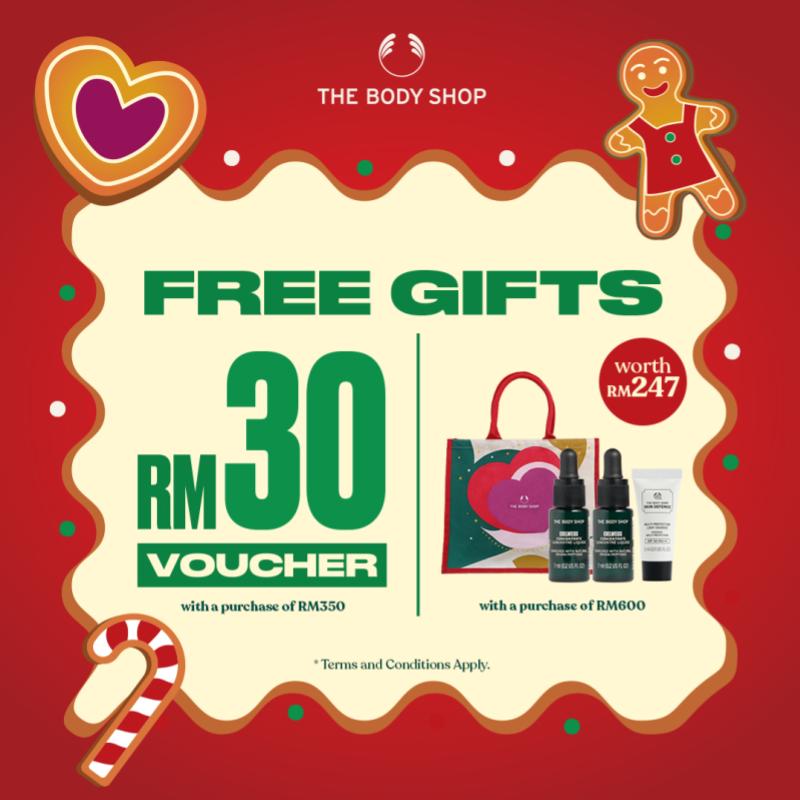 Christmas Promotions 2024 That You Should Not Miss! 17 The Body Shop 1