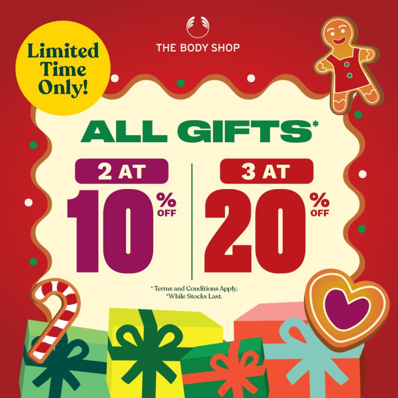 Christmas Promotions 2024 That You Should Not Miss! 16 The Body Shop