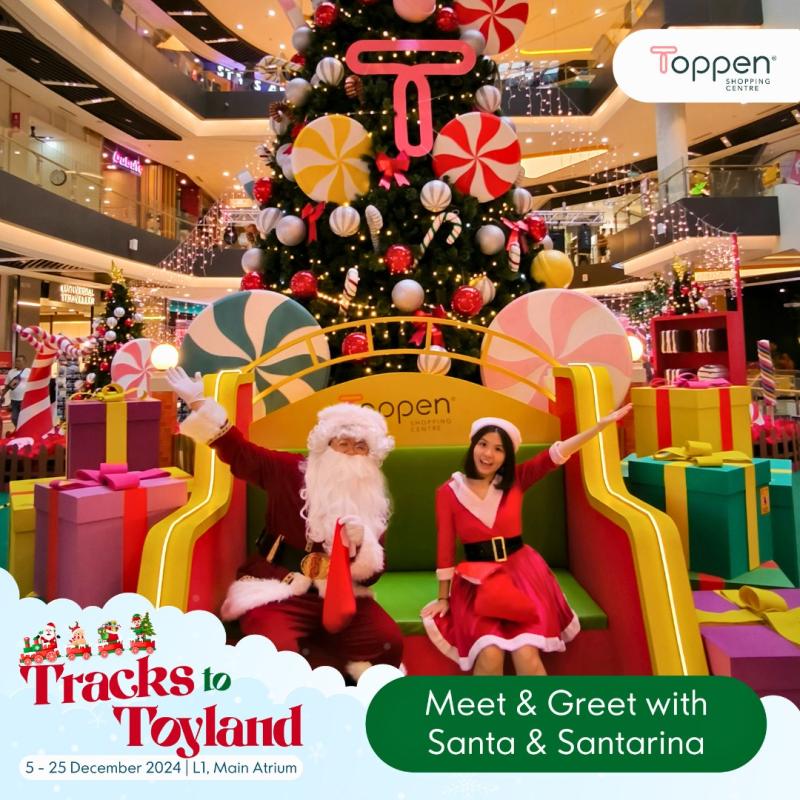 Top 6 Best Christmas Mall Decorations to Visit in Johor 2024 7 Toppen Shopping Centre 1