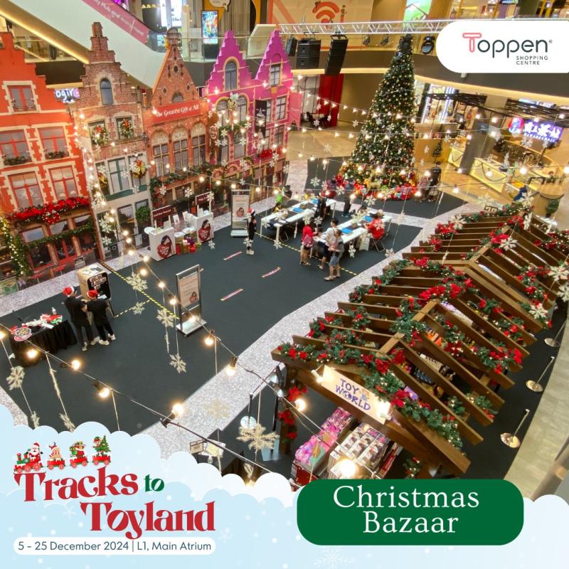 Top 6 Best Christmas Mall Decorations to Visit in Johor 2024 6 Toppen Shopping Centre