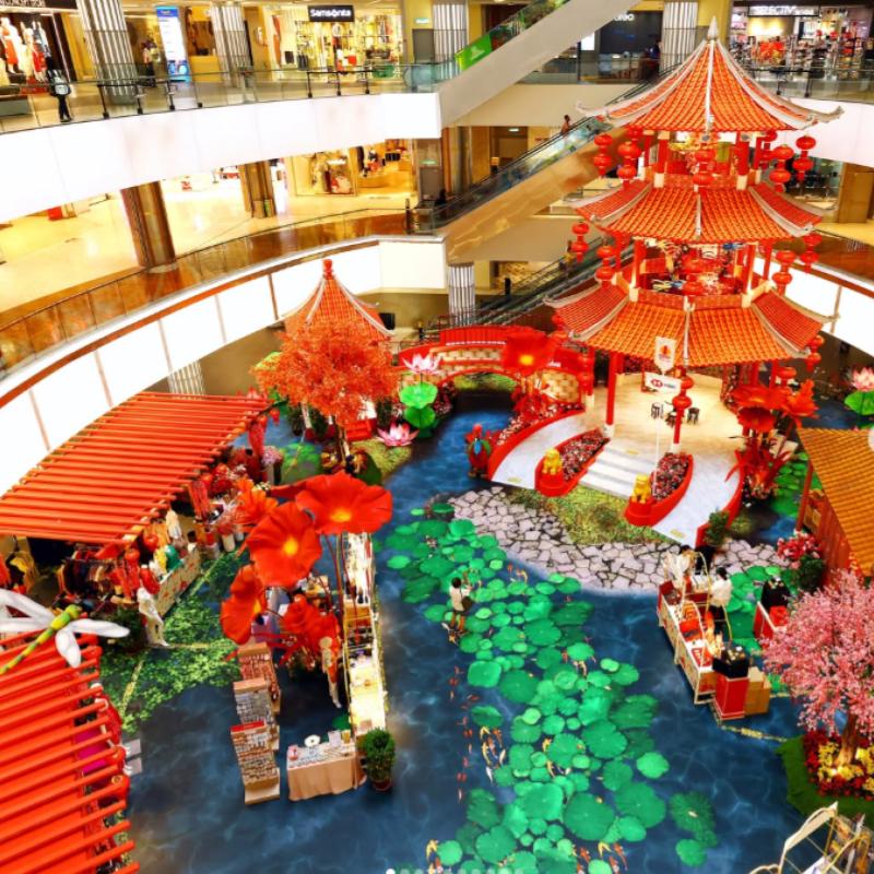 Top 10 Best Mall Chinese New Year Decorations to Visit in Klang Valley 2025 8 1 Utama