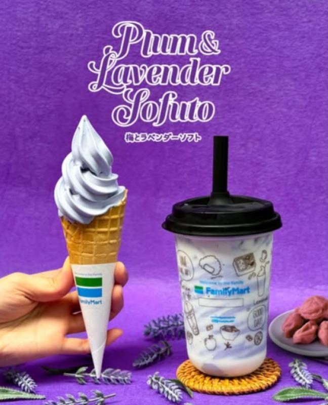 Try FamilyMart’s All-New Plum & Lavender Sofuto Delight! 2 FamilyMarts All New Plum Lavender Sofuto Delight 1 e1737515424150
