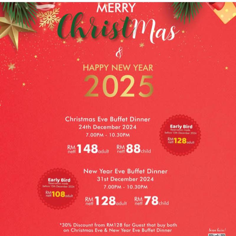Top 8 Best Christmas Dinner Buffets in Ipoh 2024 11 Kinta Riverfront Hotel Suites 1