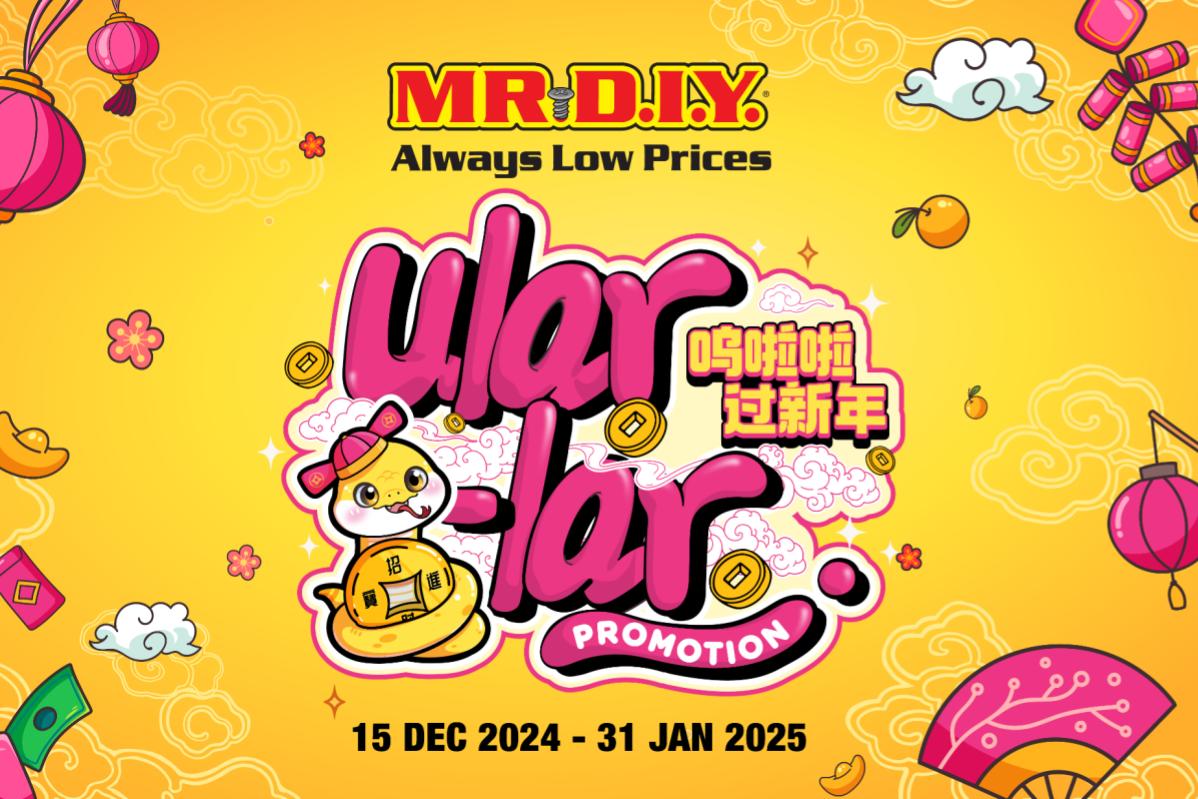 Chinese New Year 2025 Promotions 9 MR D.I.Y