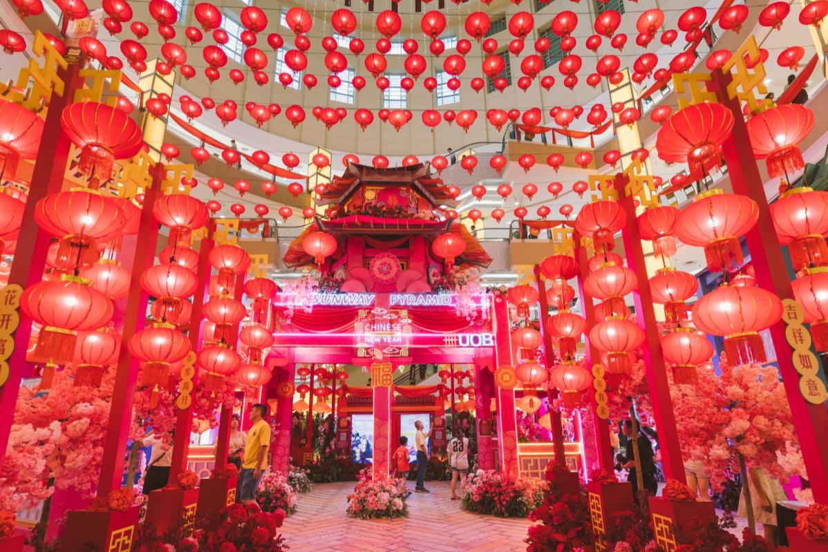 Top 10 Best Mall Chinese New Year Decorations to Visit in Klang Valley 2025 5 Sunway Pyramid 3
