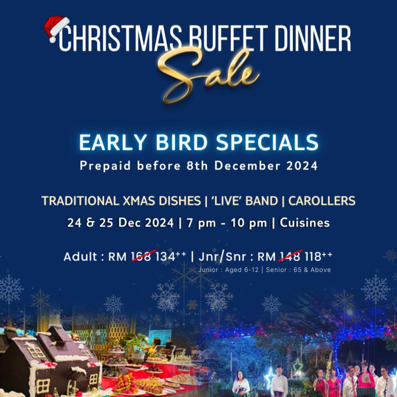 Top 8 Best Christmas Dinner Buffets in Ipoh 2024 7 TUI BLUE The Haven Ipoh 1