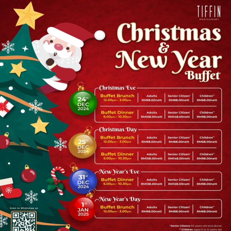 Top 8 Best Christmas Dinner Buffets in Ipoh 2024 3 WEIL Hotel 1