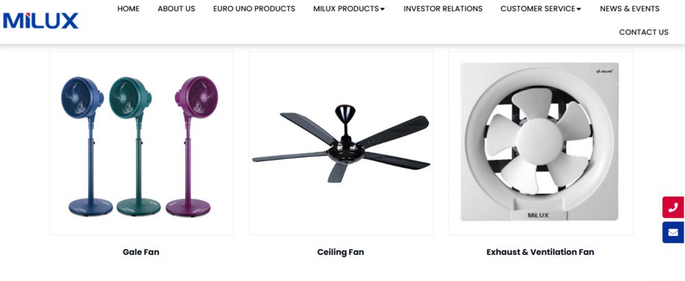 Top 10 Ceiling Fan Manufacturer in Malaysia 2026 10 Milux Malaysia