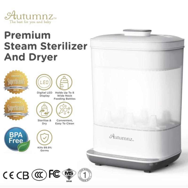 Top 8 Baby Bottle Sterilisers in Malaysia 2026 11 Autumnz Premium Steam Steriliser & Dryer