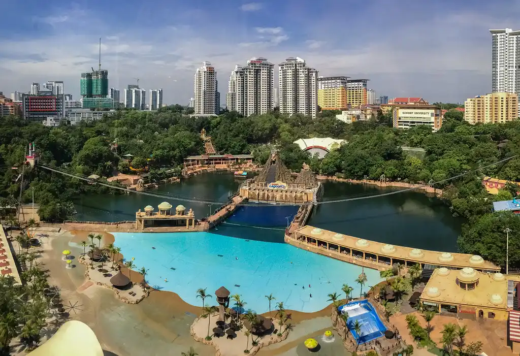 Top 10 Theme Parks in KL & Selangor 2026 3 Sunway Lagoon water park slides Bandar Sunway Selangor