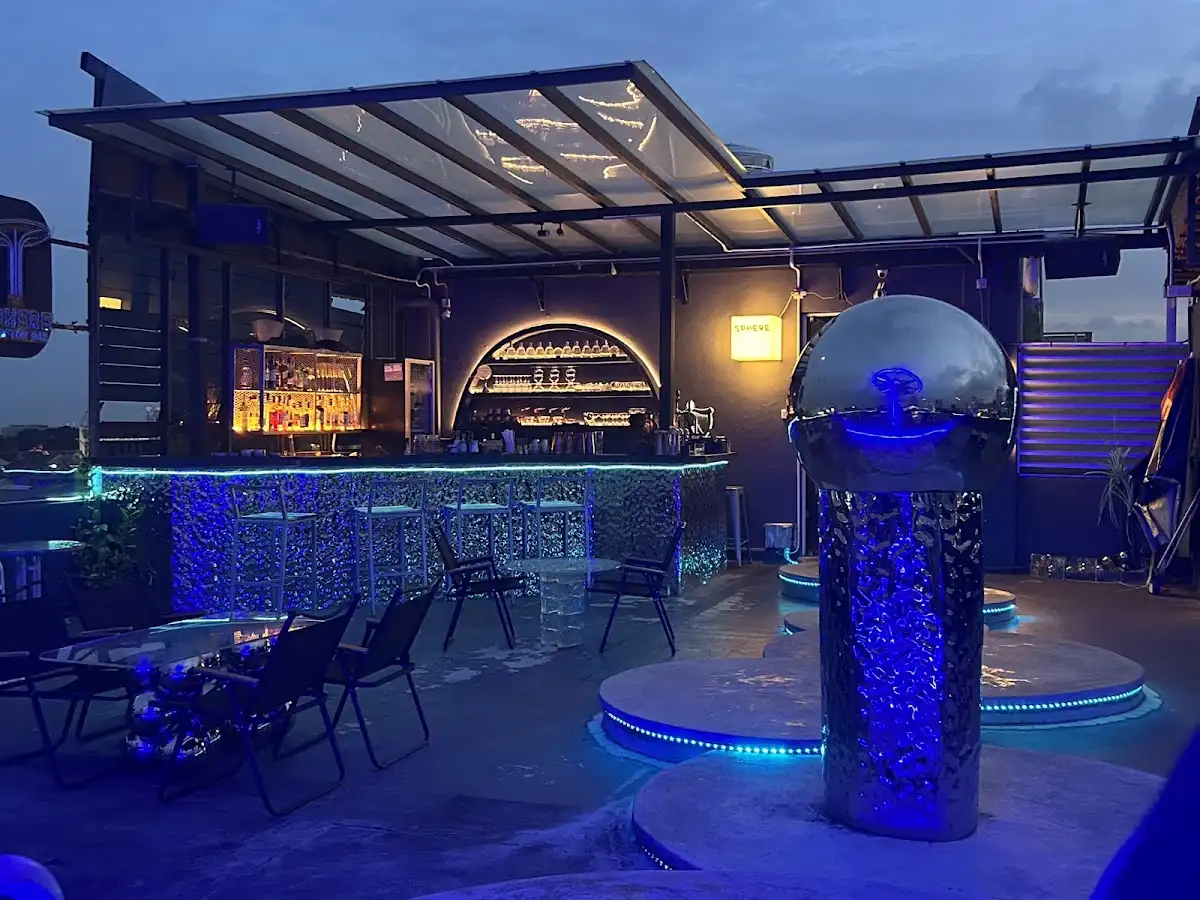 Top 10 Rooftop Bars in Penang 2026 5 Sphere Rooftop Bar Chulia Street George Town Penang cocktails