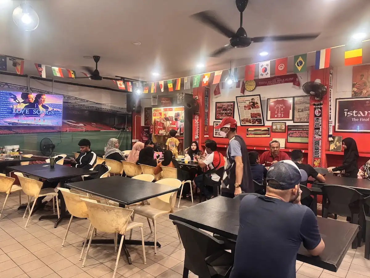 Top 10 Nasi Lemak in Penang 2026 6 Nasi Lemak Liverpool Cafe Jelutong Penang football themed