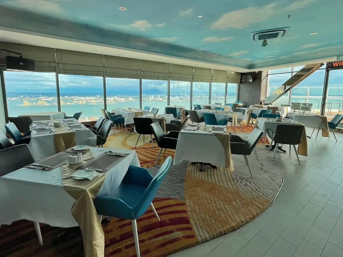 Top 10 High Tea in Penang 2026 6 TopView Restaurant Lounge Komtar Level 68 Penang high tea skyline